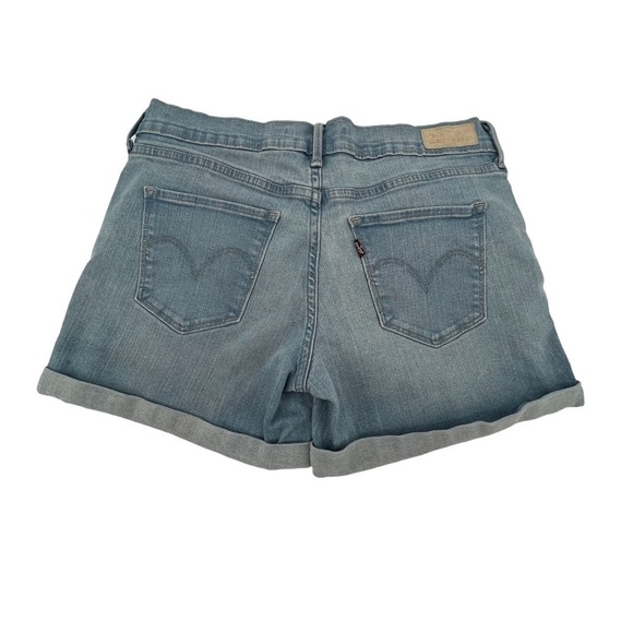 Levi's Cuffed Hem Denim Jean Shorts Size 27 Women’s - Picture 3 of 8